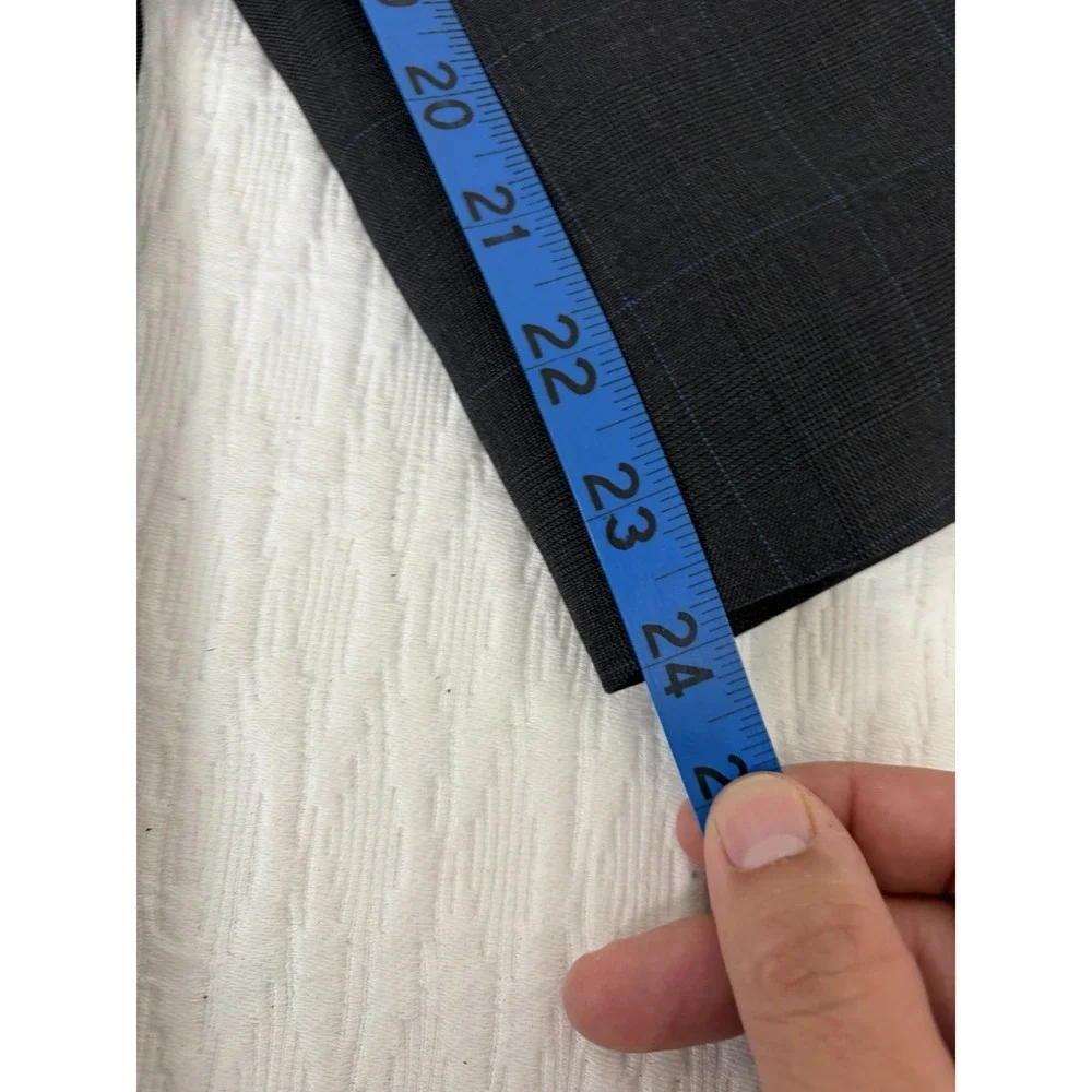 Bindle & Keep Custom Bespoke Wool Navy 3-Piece Suit, Extra Vest,
